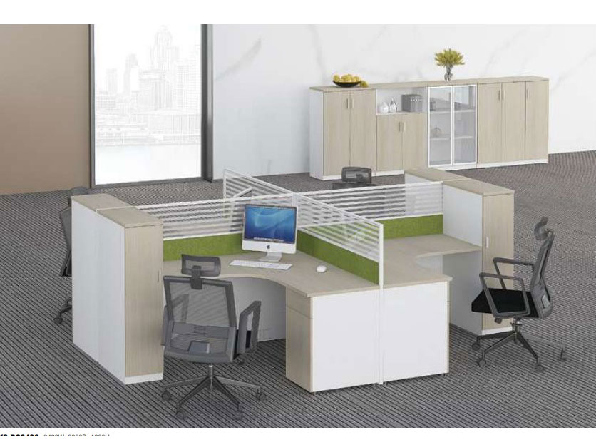 铝材屏风办公桌